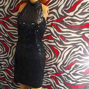 Sequence mini dress
